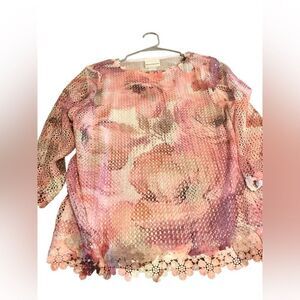 Alfred Dunner size medium like new see pic awesome top